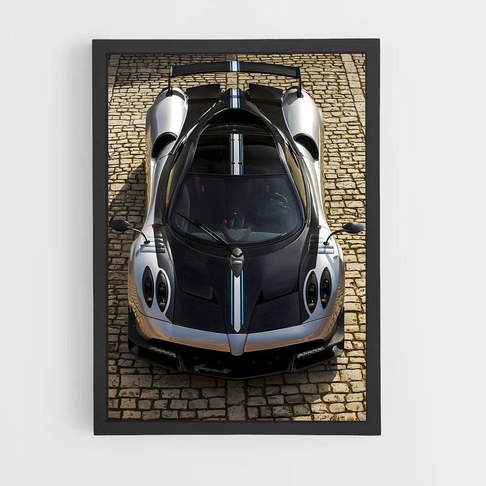 Poster splendide Huayra BC – affiche Pagani (vue 2)
